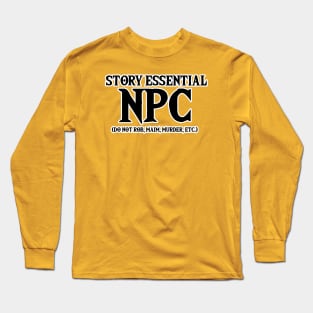 Story Essential NPC Long Sleeve T-Shirt